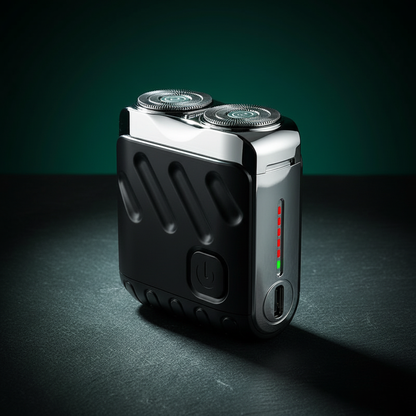 Premium Shaver Emerald Background